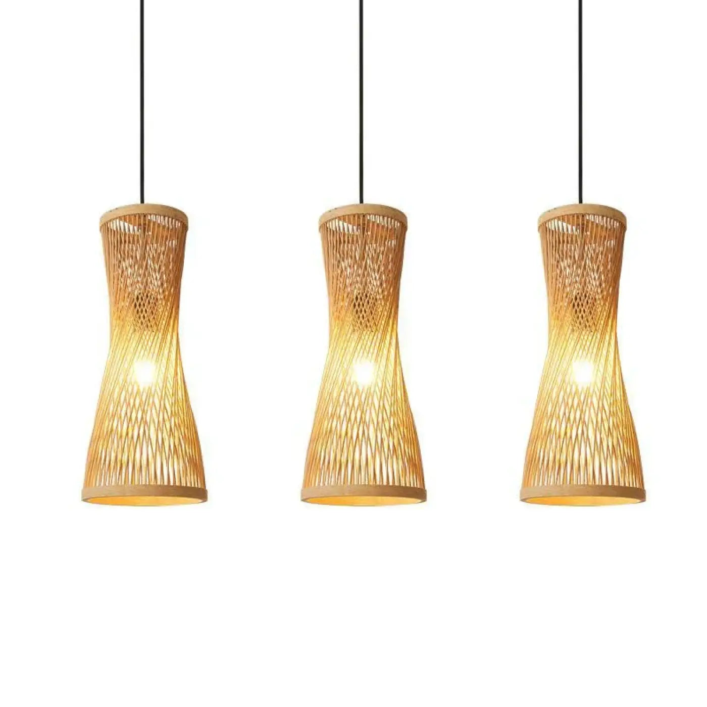 Suspension Luminaire en Bambou - Mido