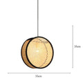 Suspension Luminaire en Bambou - Rotisa