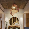 Suspension Luminaire en Bambou - Nage