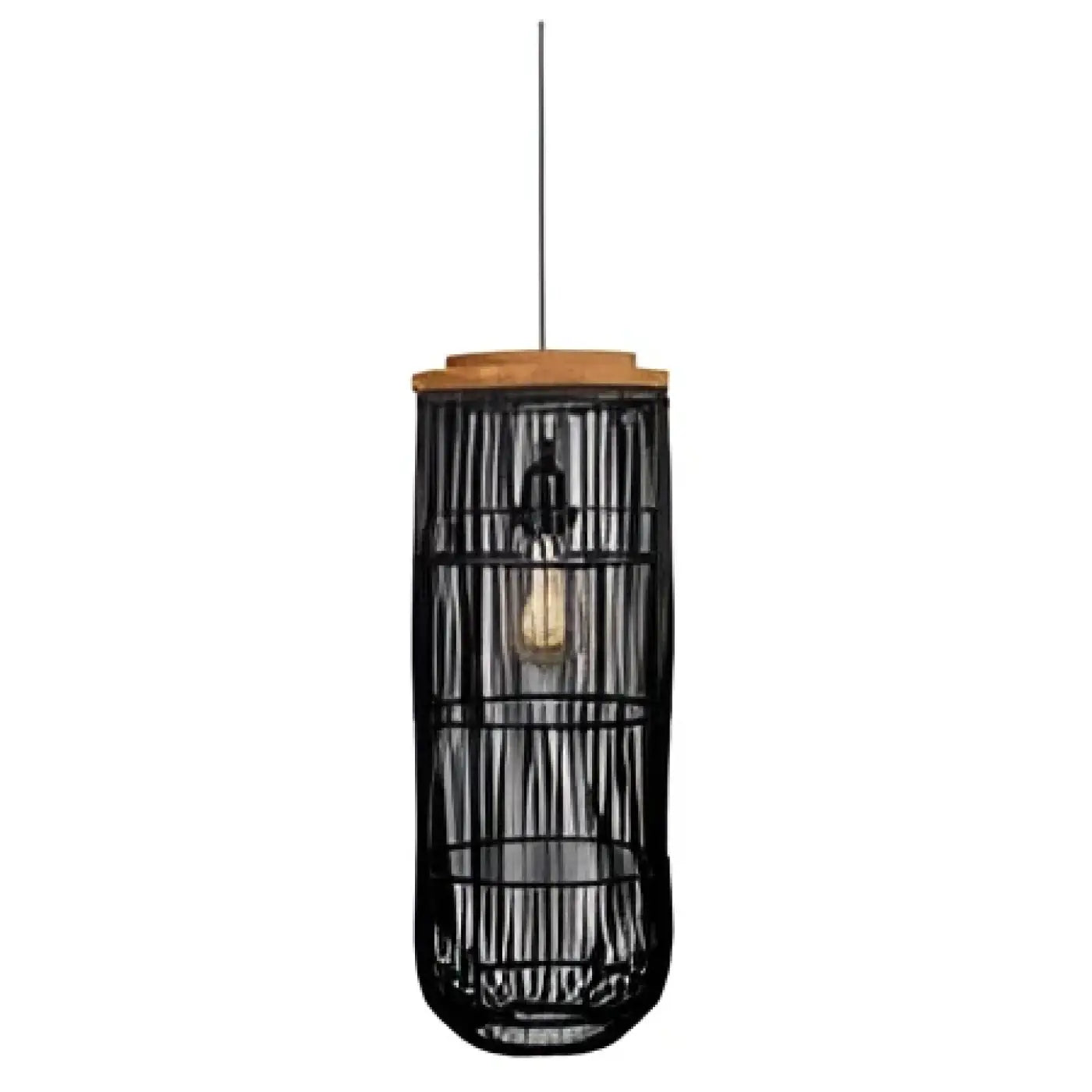 Suspension Luminaire Boheme en Bambou - Nyra