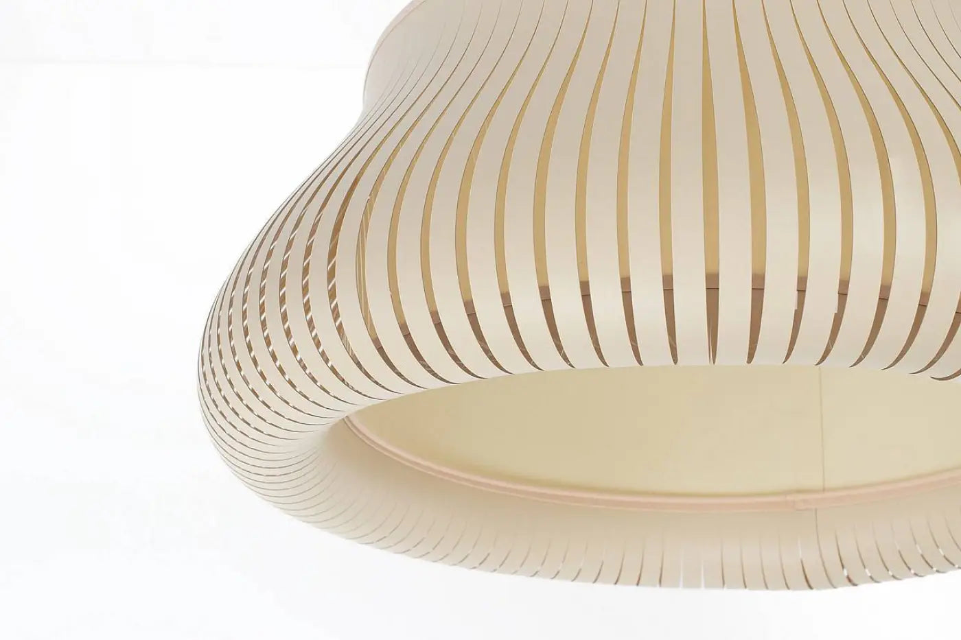 Suspension Luminaire Design - Oblo (Beige)