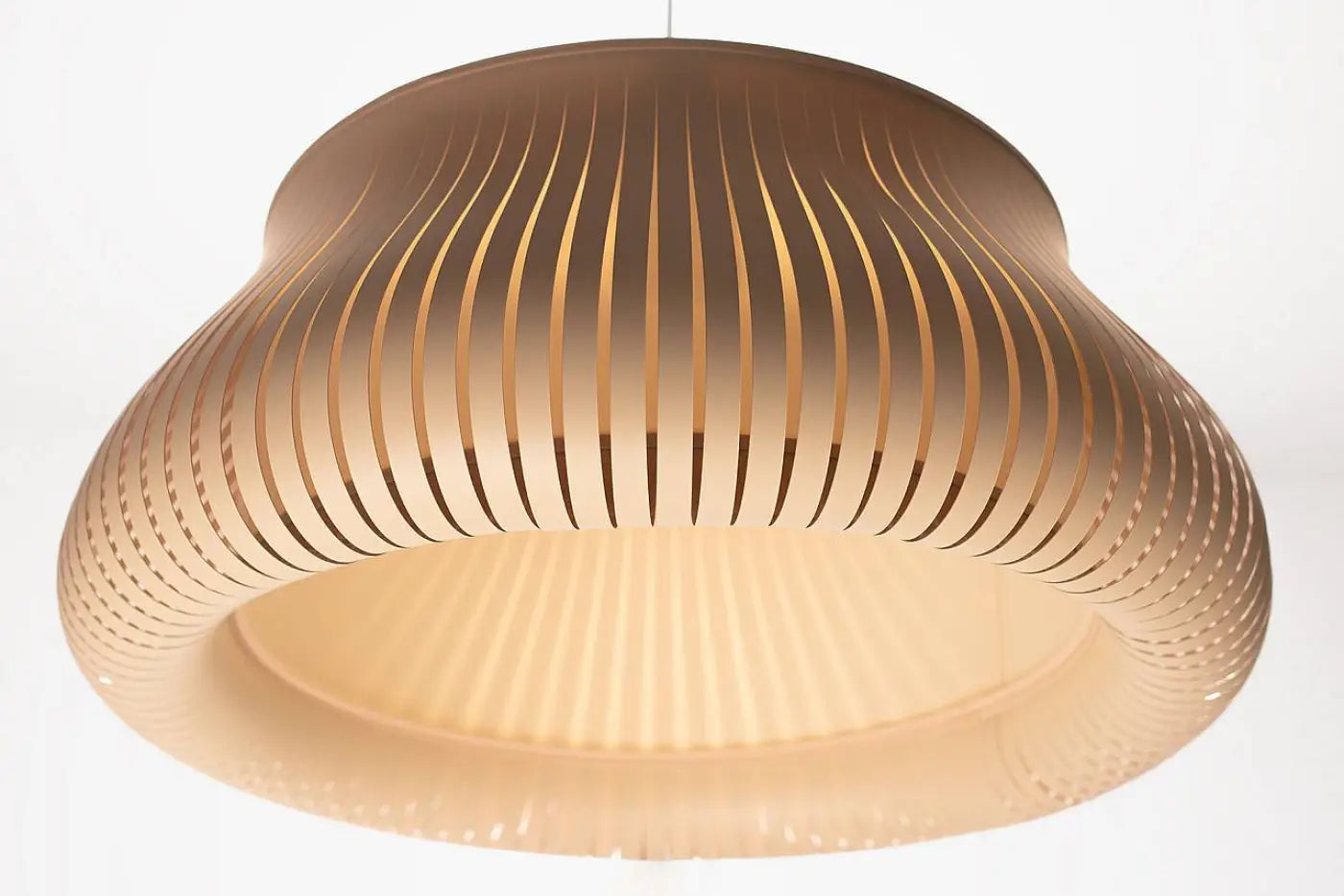 Suspension Luminaire Design - Oblo (Beige)
