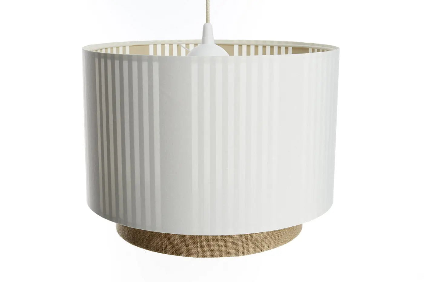 Suspension Luminaire Design - Duo Lami Line (Blanc/Beige/Ecru)