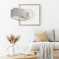 Suspension Luminaire Chic - Doblo (Crème/Bleu Clair/Ecru)