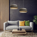 Suspension Luminaire Design - Doblo Boho Elegant (Beige/ Crème/ Ecru/Graphite)