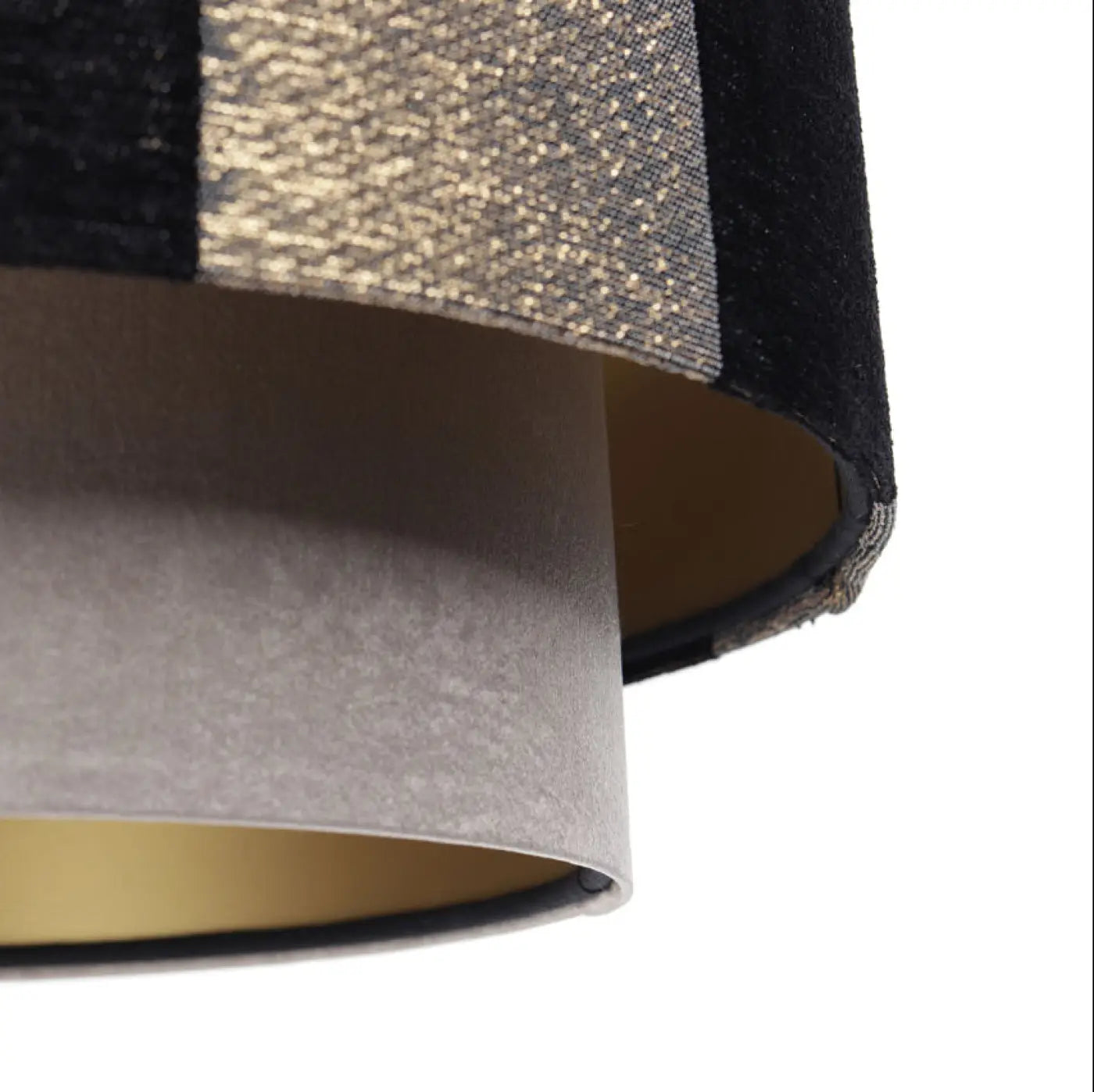 Suspension Luminaire Moderne - Doblo (Gris/Noir/Doré)