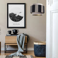 Suspension Luminaire Moderne - Doblo (Gris/Noir/Doré)