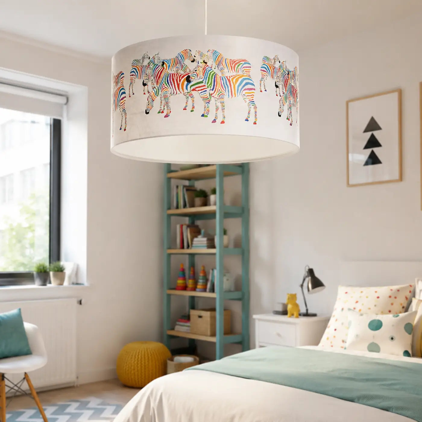 Suspension Luminaire - Foto Kids Zèbres