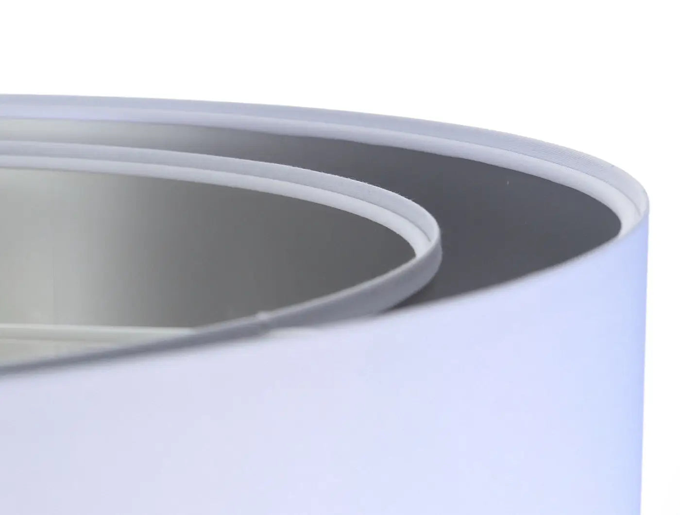 Suspension Luminaire Design - Duo (Blanc/Argent)