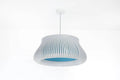 Suspension Luminaire Design - Oblo (Blanc/Bleu Clair)