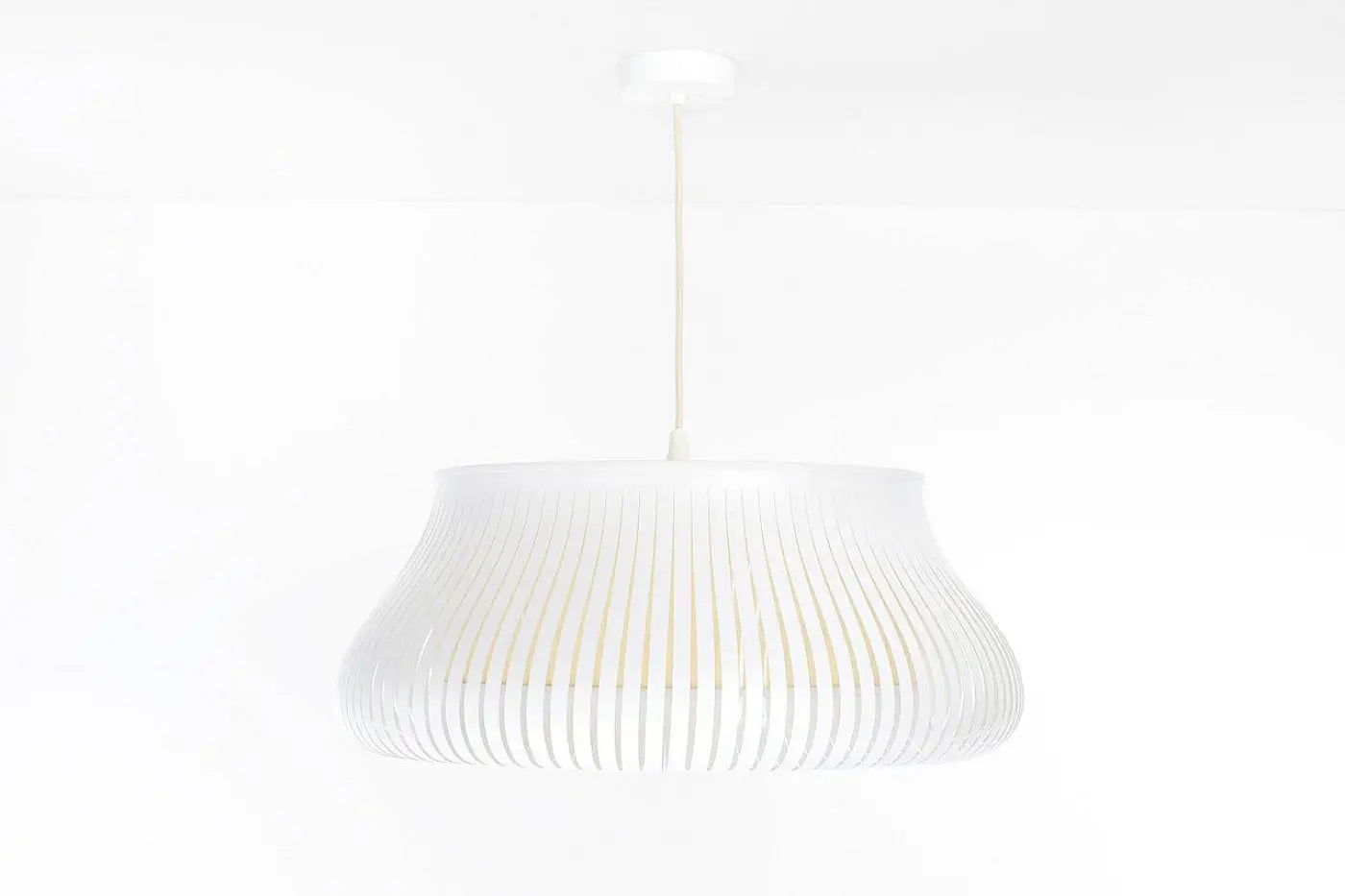 Suspension Luminaire Design - Oblo (Blanc/Crème)