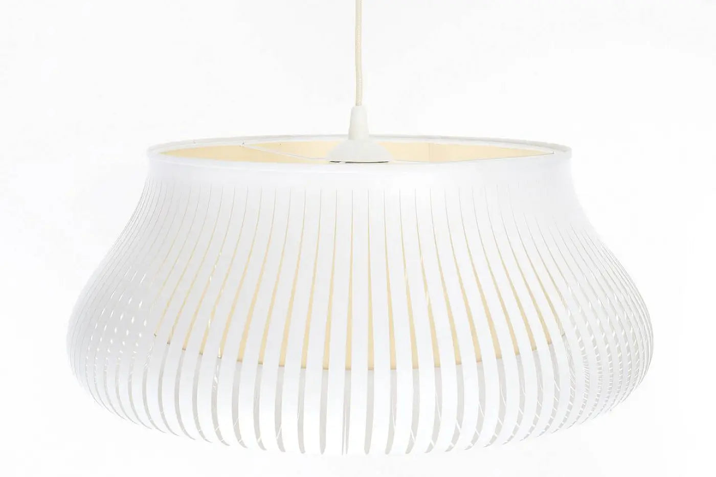 Suspension Luminaire Design - Oblo (Blanc/Crème)