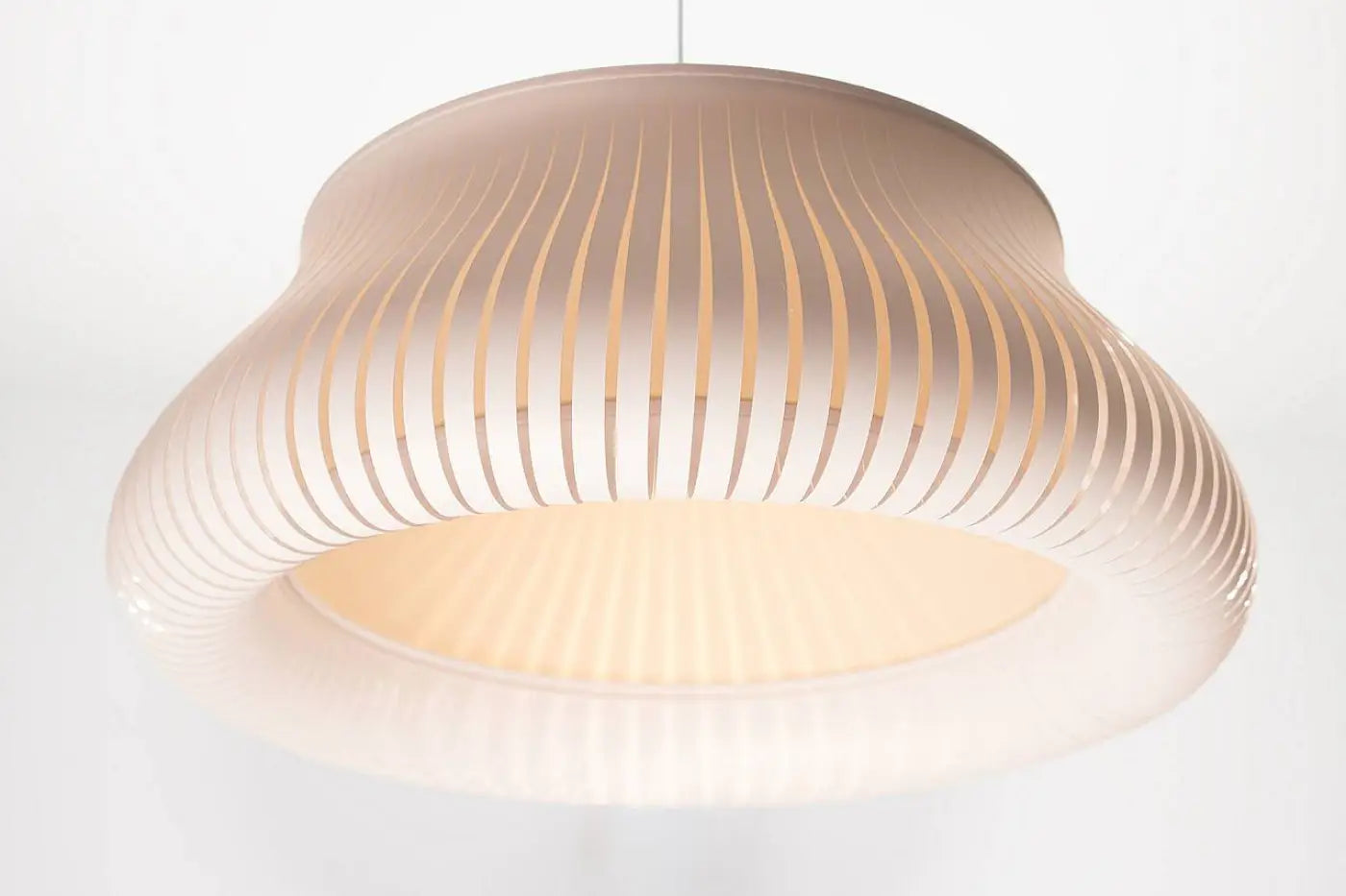 Suspension Luminaire Design - Oblo (Blanc/Crème)