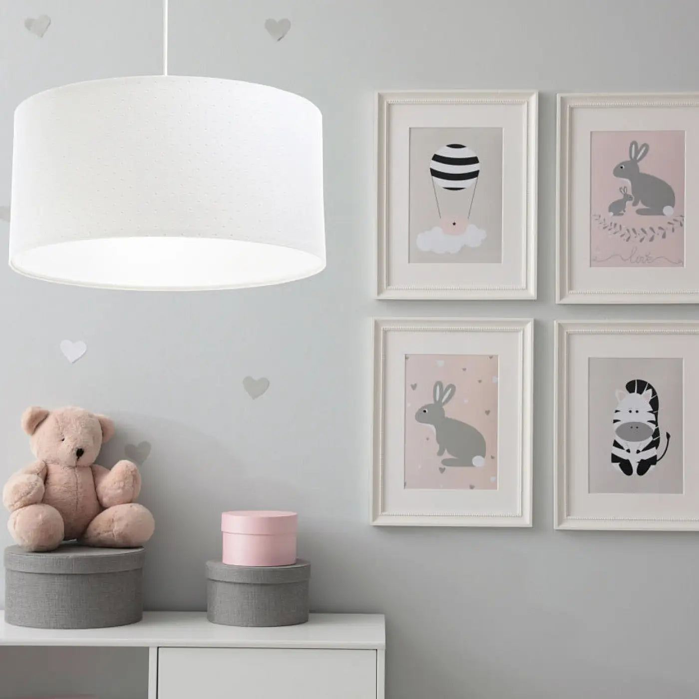 Suspension Luminaire Design - Classic Jasmin (Blanc)
