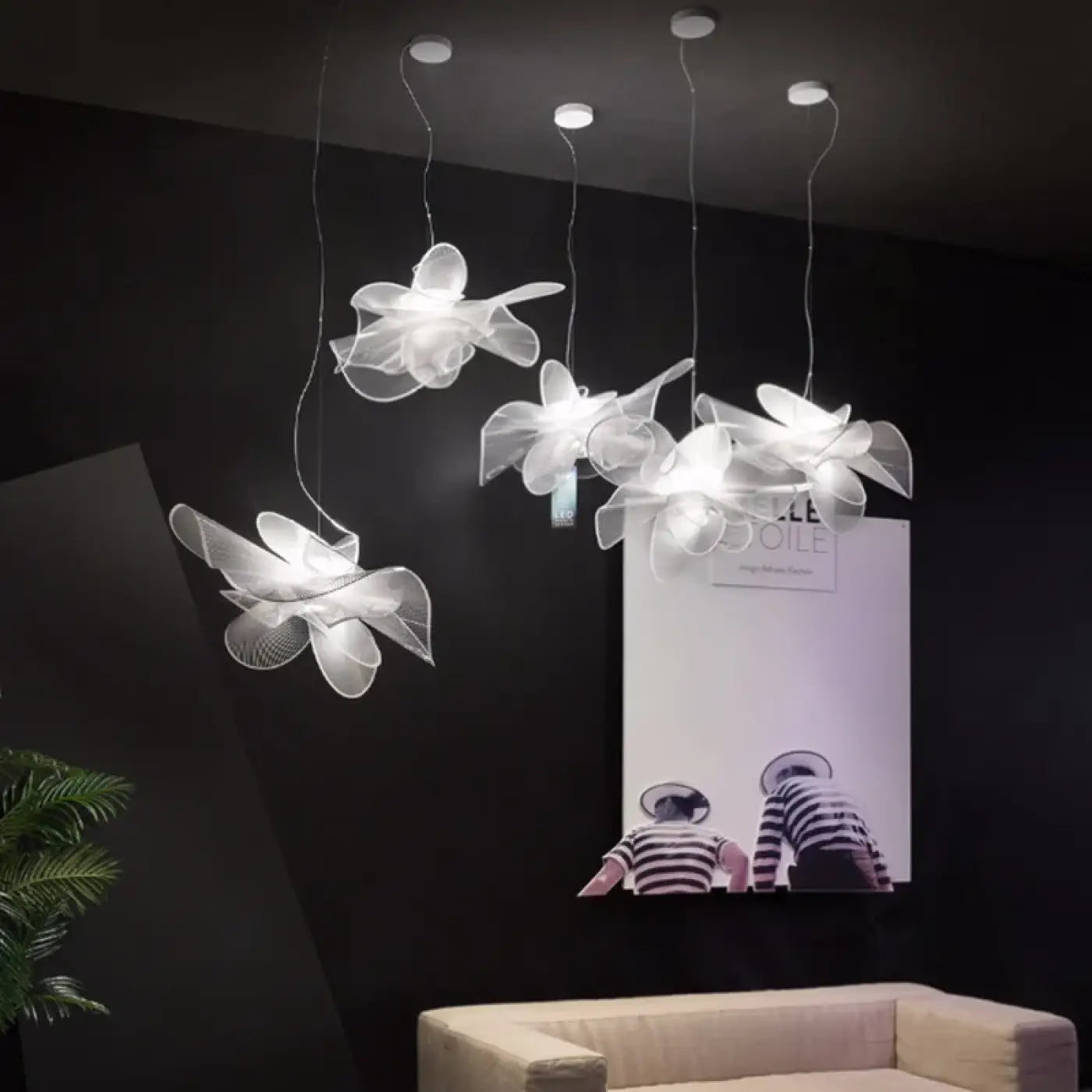 Suspension Luminaire Design - Voile