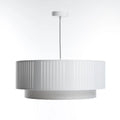 Suspension Luminaire Design - Duo Lami Line (Blanc/Gris)