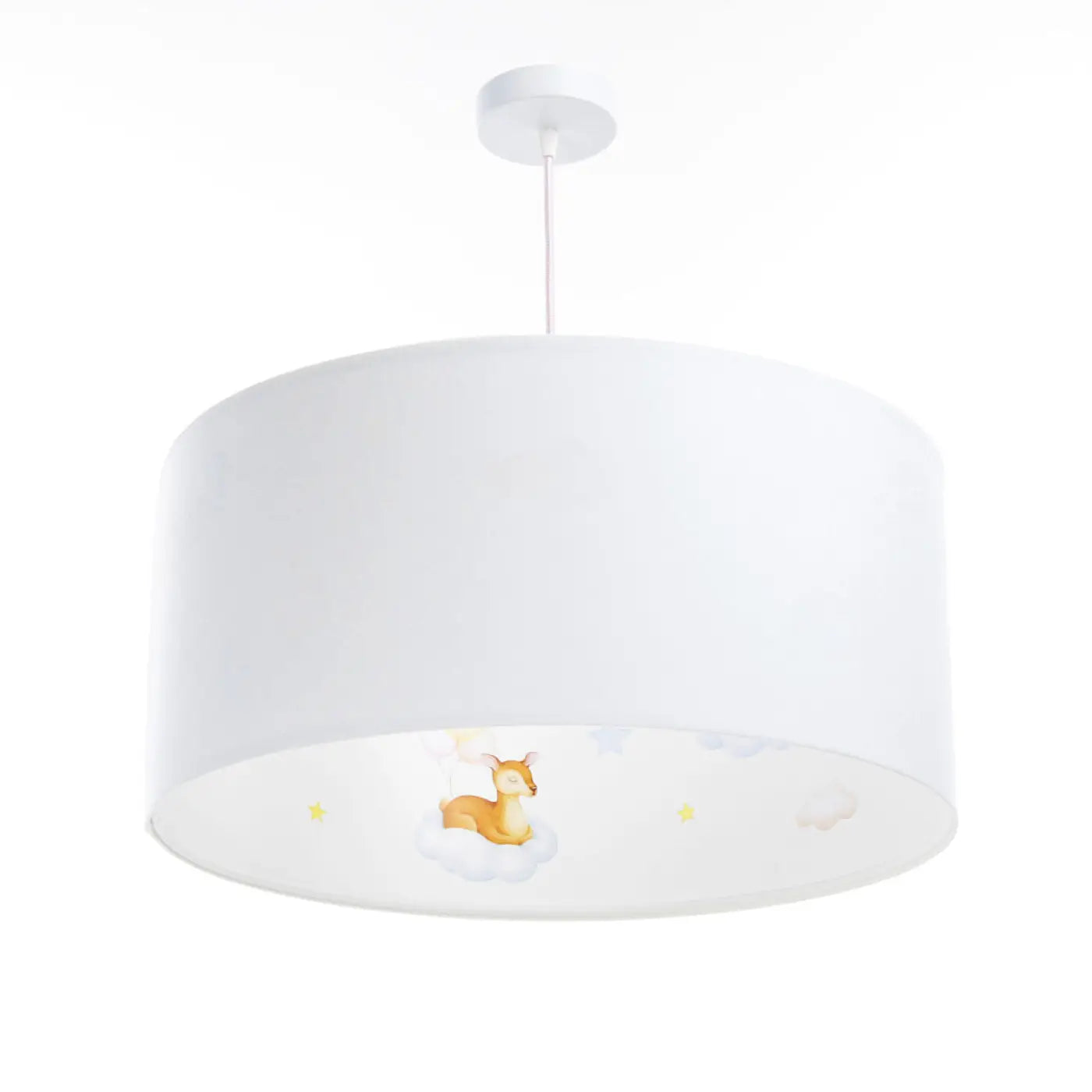 Suspension Luminaire - Sweet Dreams Classic (Bleu Pastel/Blanc/Jaune/Marron Clair)