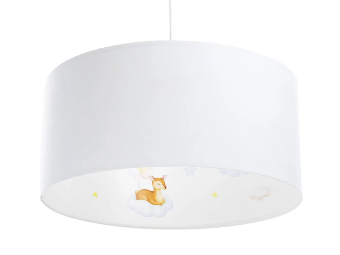 Suspension Luminaire - Sweet Dreams Classic (Bleu Pastel/Blanc/Jaune/Marron Clair)