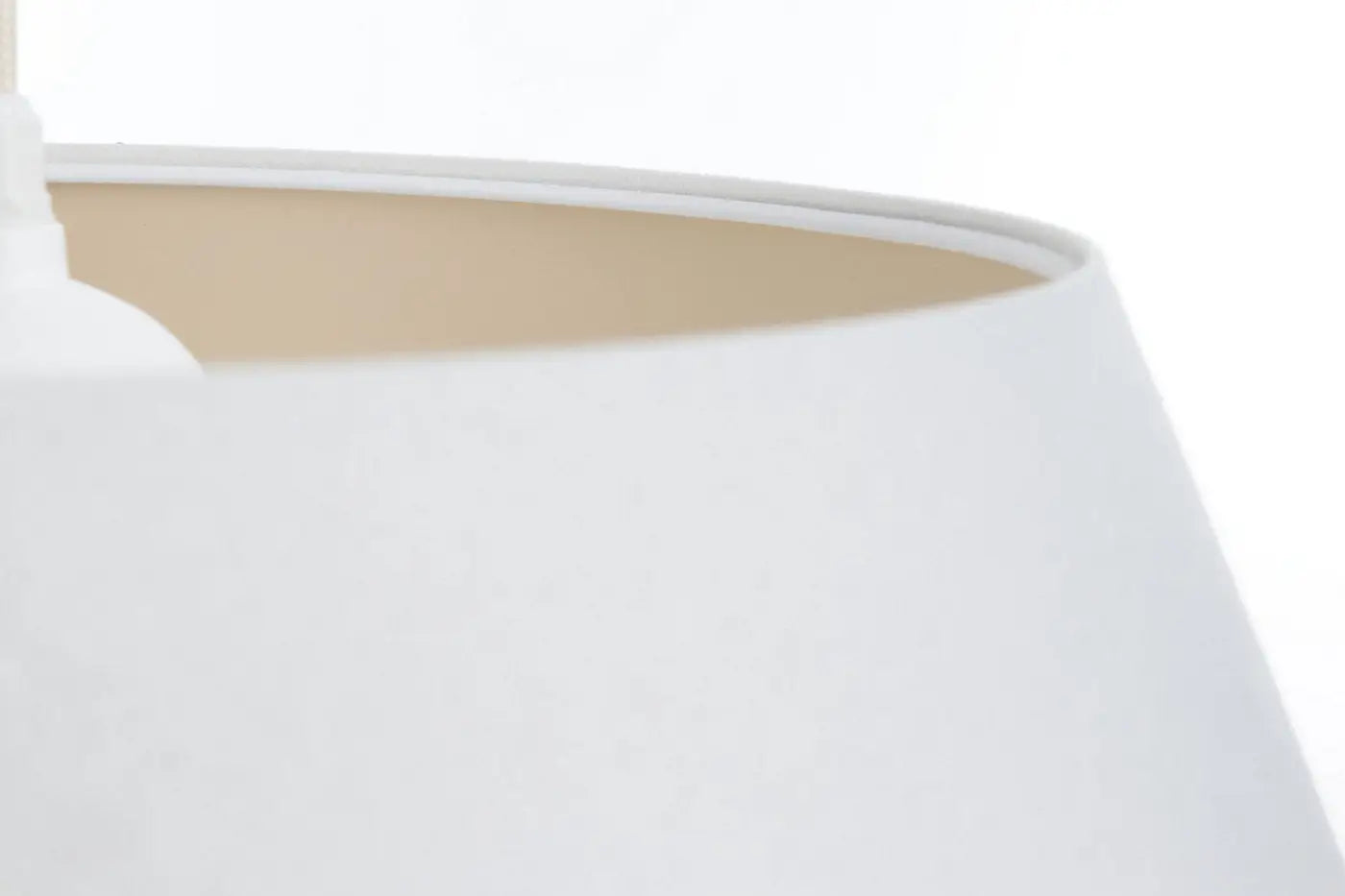 Suspension Luminaire Moderne en Rotin - Sensei Rattan (Blanc)