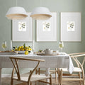 Suspension Luminaire Moderne en Rotin - Sensei Rattan (Blanc)