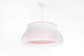Suspension Luminaire Design - Oblo (Blanc/Rose)