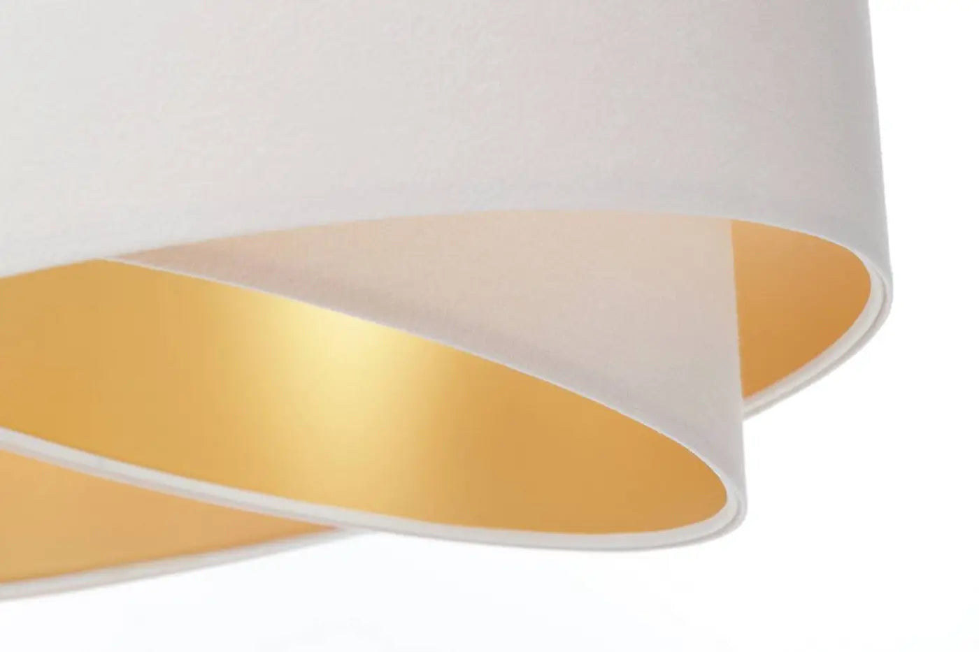 Suspension Luminaire Design en Tissu - Galaxy Auric (Blanc)