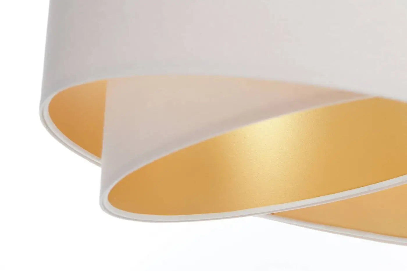 Suspension Luminaire Design en Tissu - Galaxy Auric (Blanc)