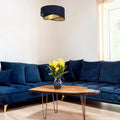 Suspension Luminaire Chic - Galaxy Auric (Bleu Marine)