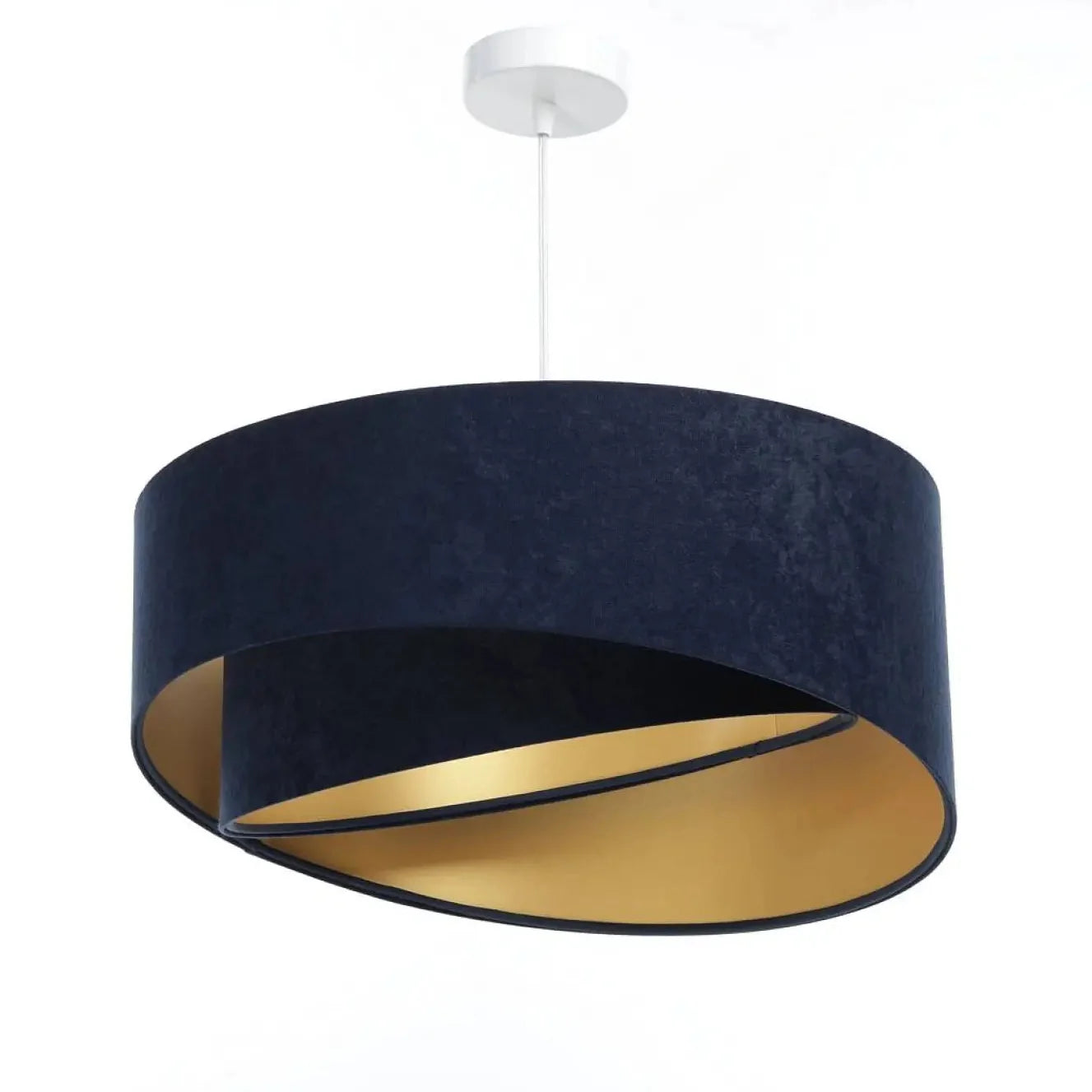 Suspension Luminaire Chic - Galaxy Auric (Bleu Marine)