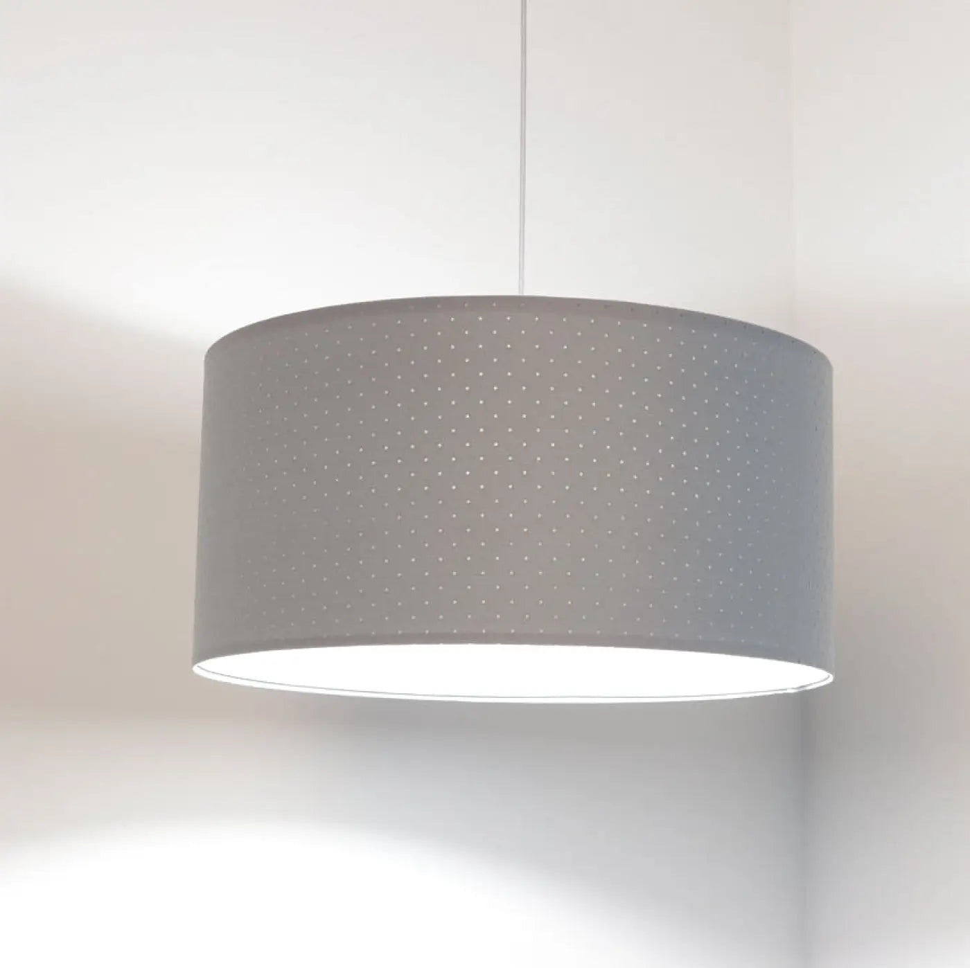 Suspension Luminaire - Classic Jasmin (Bleu Pastel/Blanc)