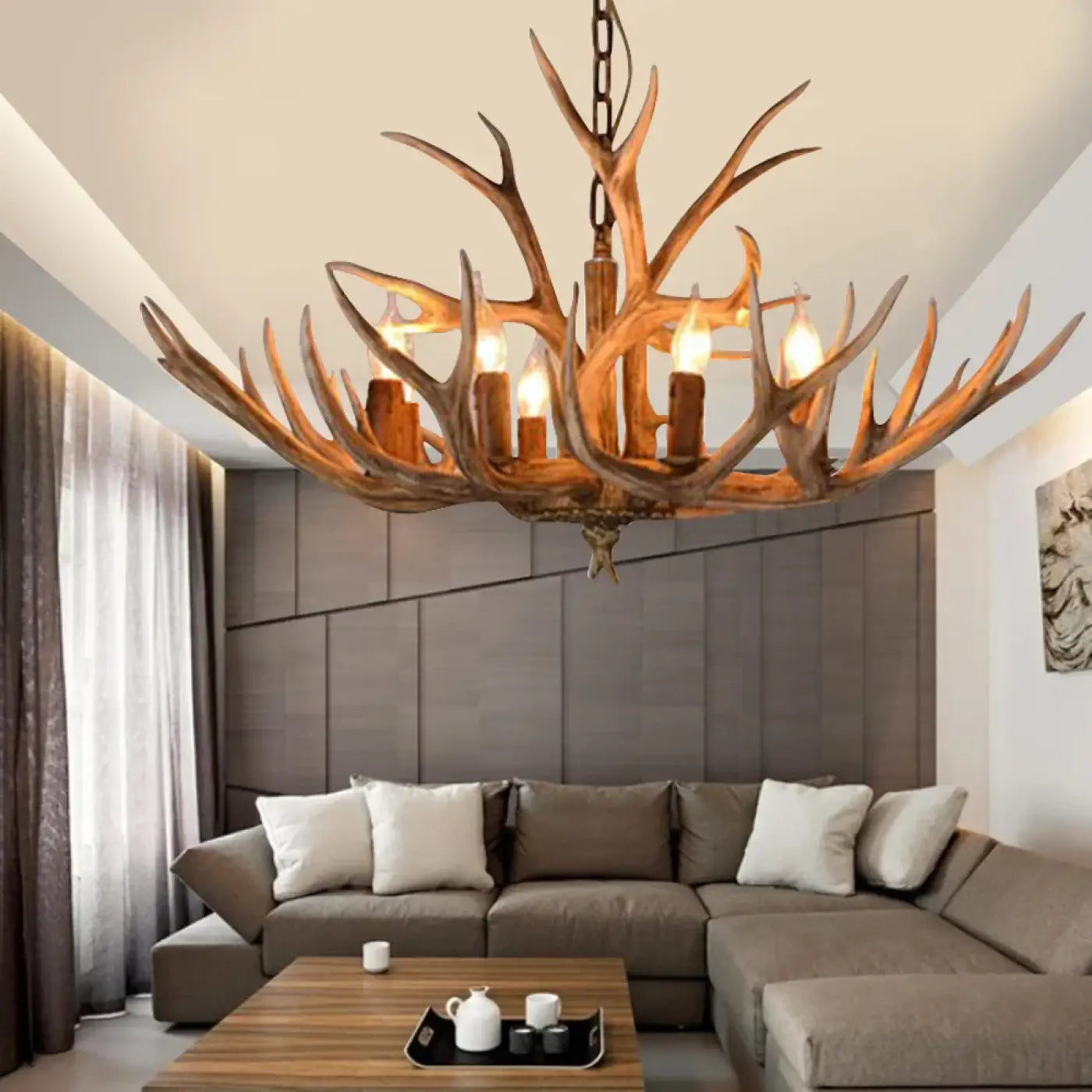 Suspension Luminaire Design en Bois - Pircal