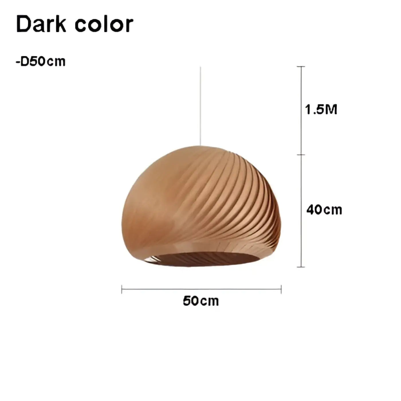 Suspension Luminaire en Bois - Cosita