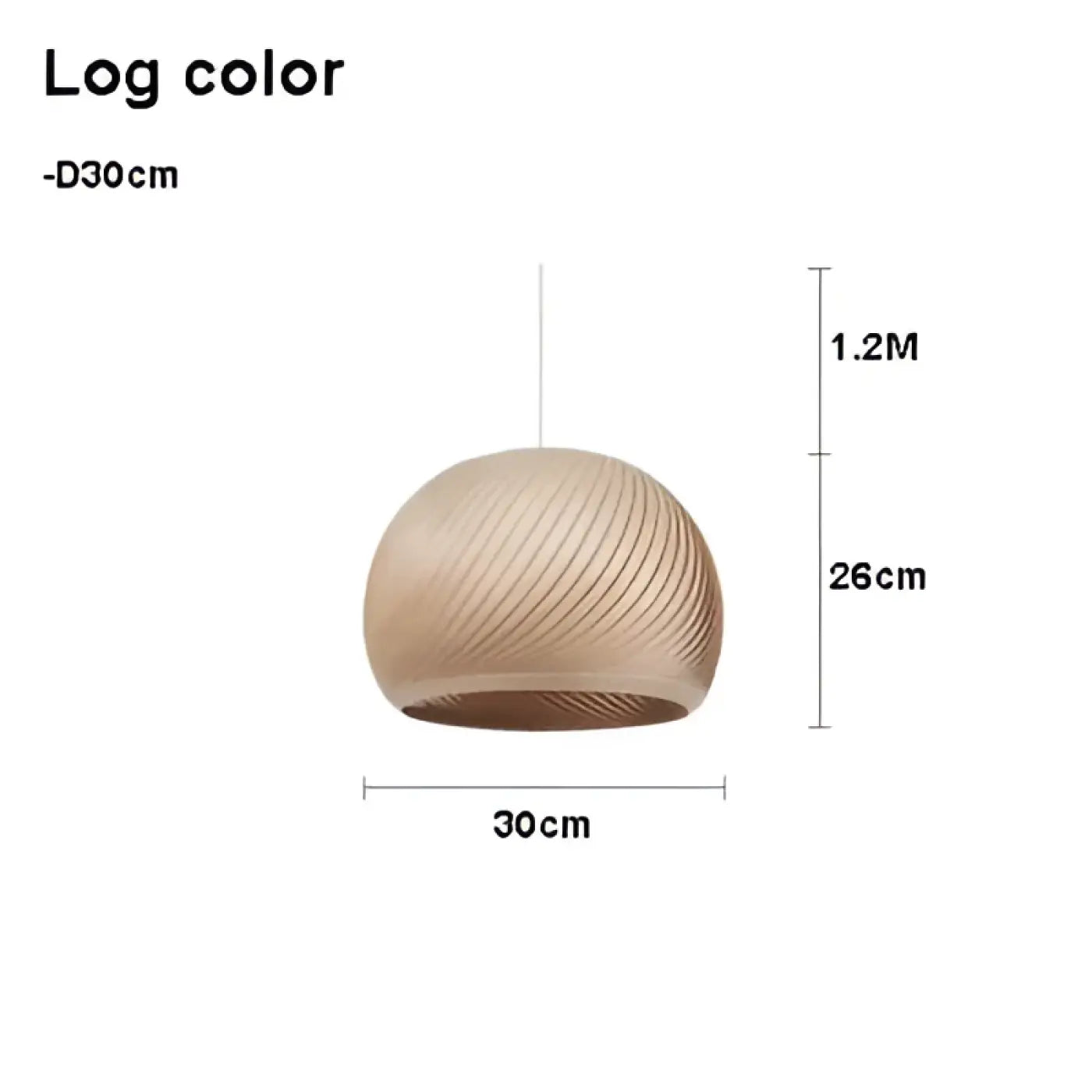 Suspension Luminaire en Bois - Cosita