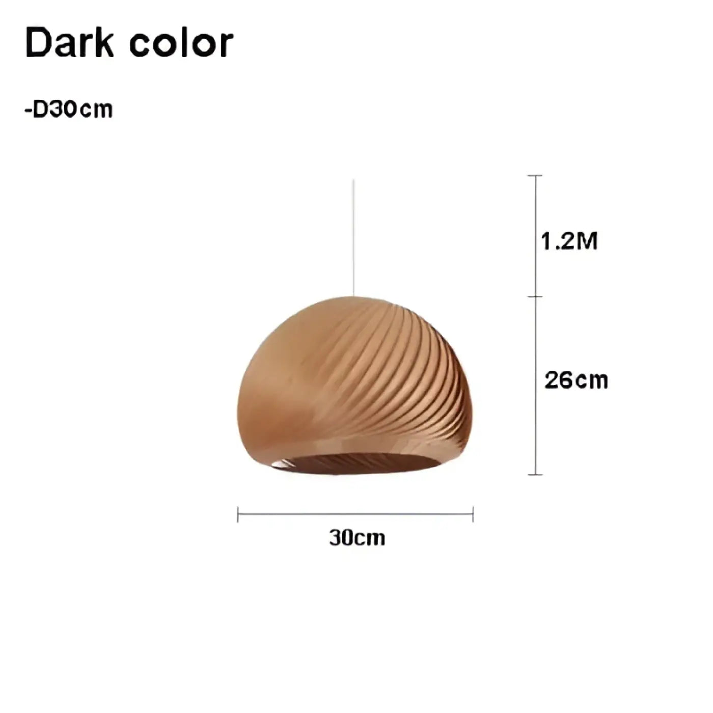 Suspension Luminaire en Bois - Cosita