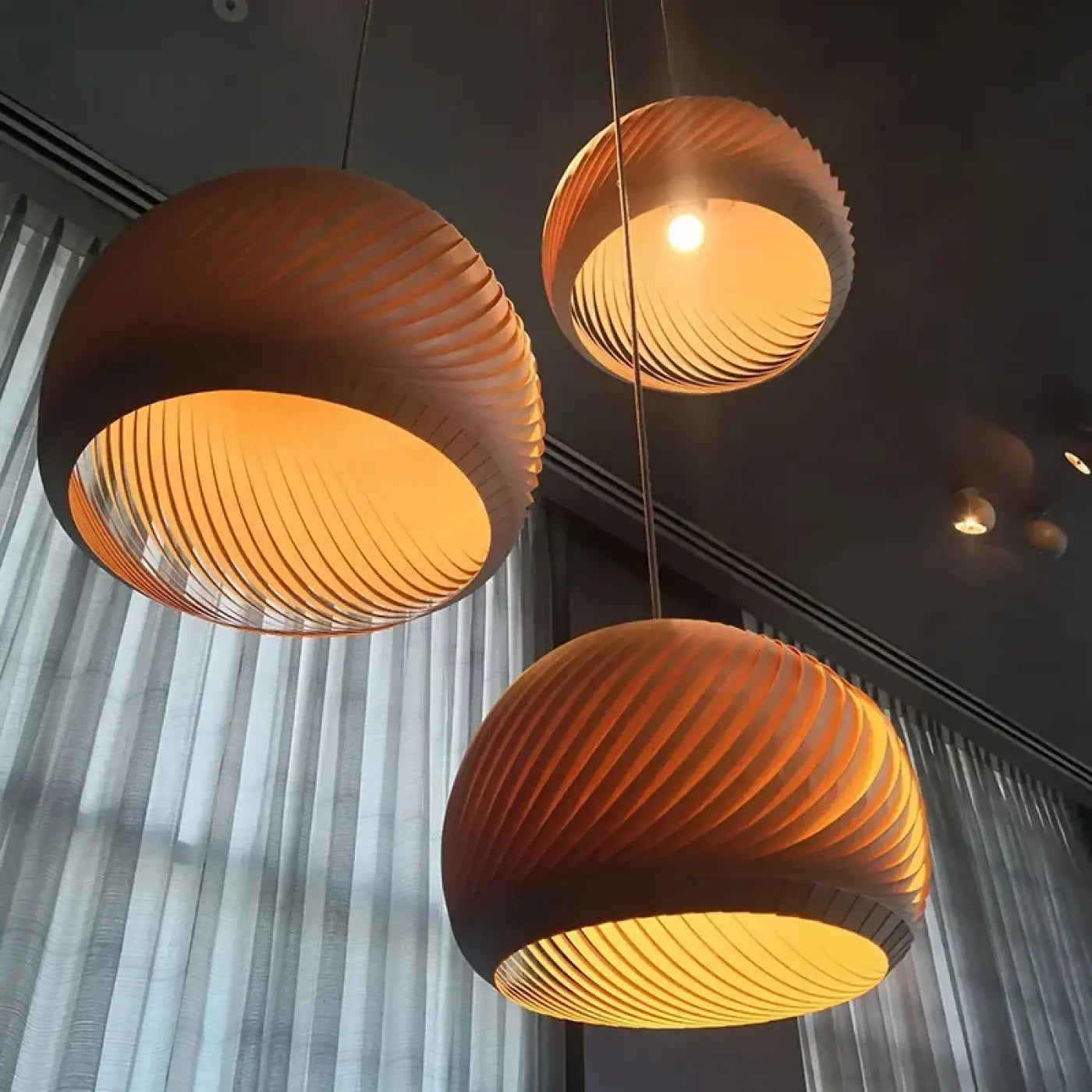 Suspension Luminaire en Bois - Cosita
