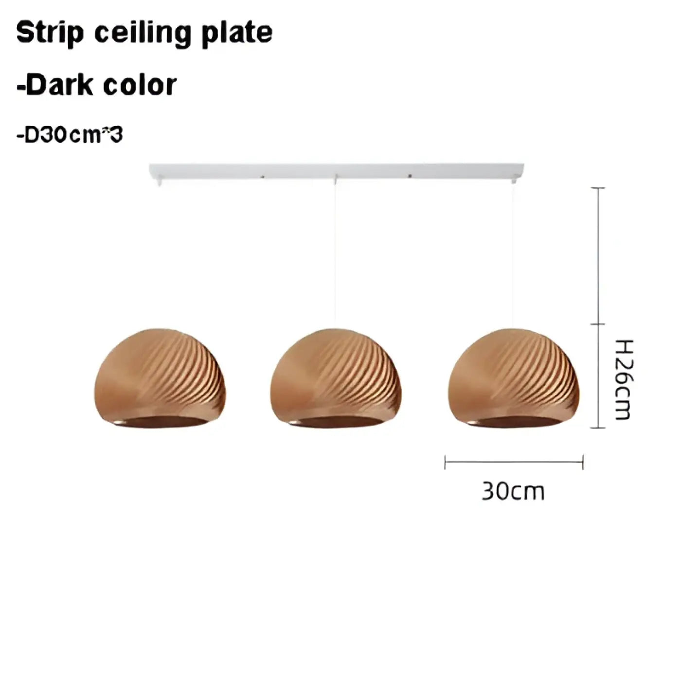 Suspension Luminaire en Bois - Cosita