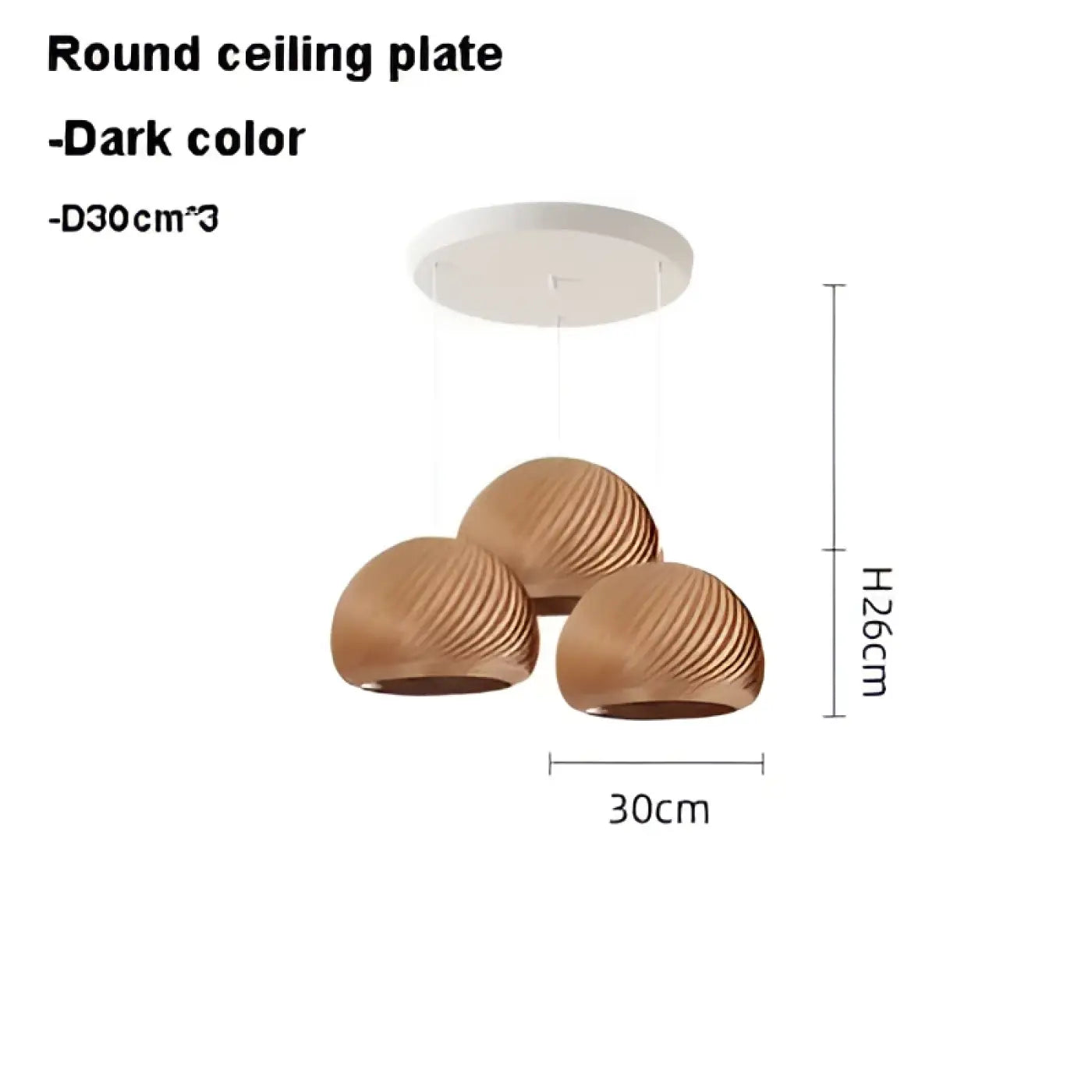 Suspension Luminaire en Bois - Cosita