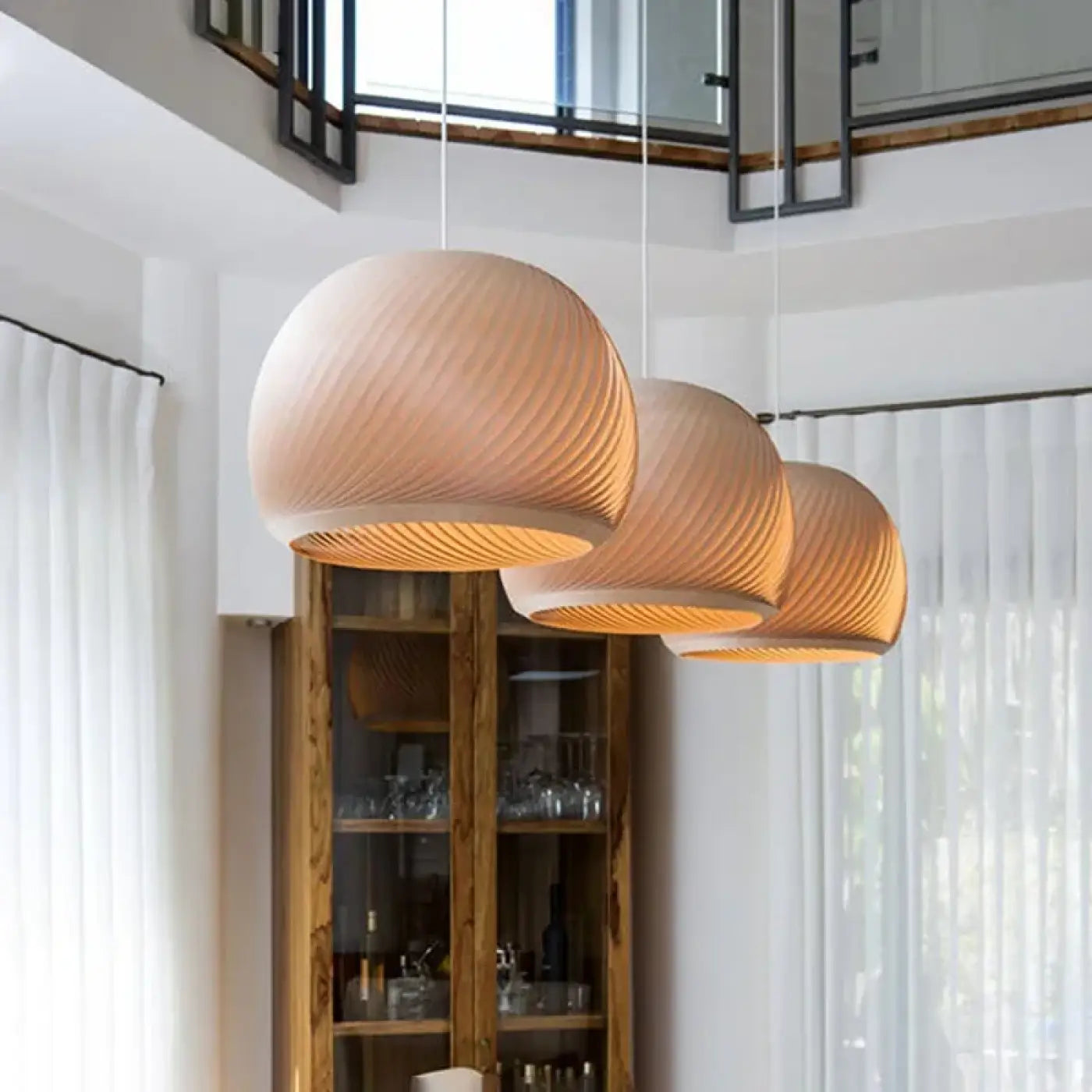 Suspension Luminaire en Bois - Cosita