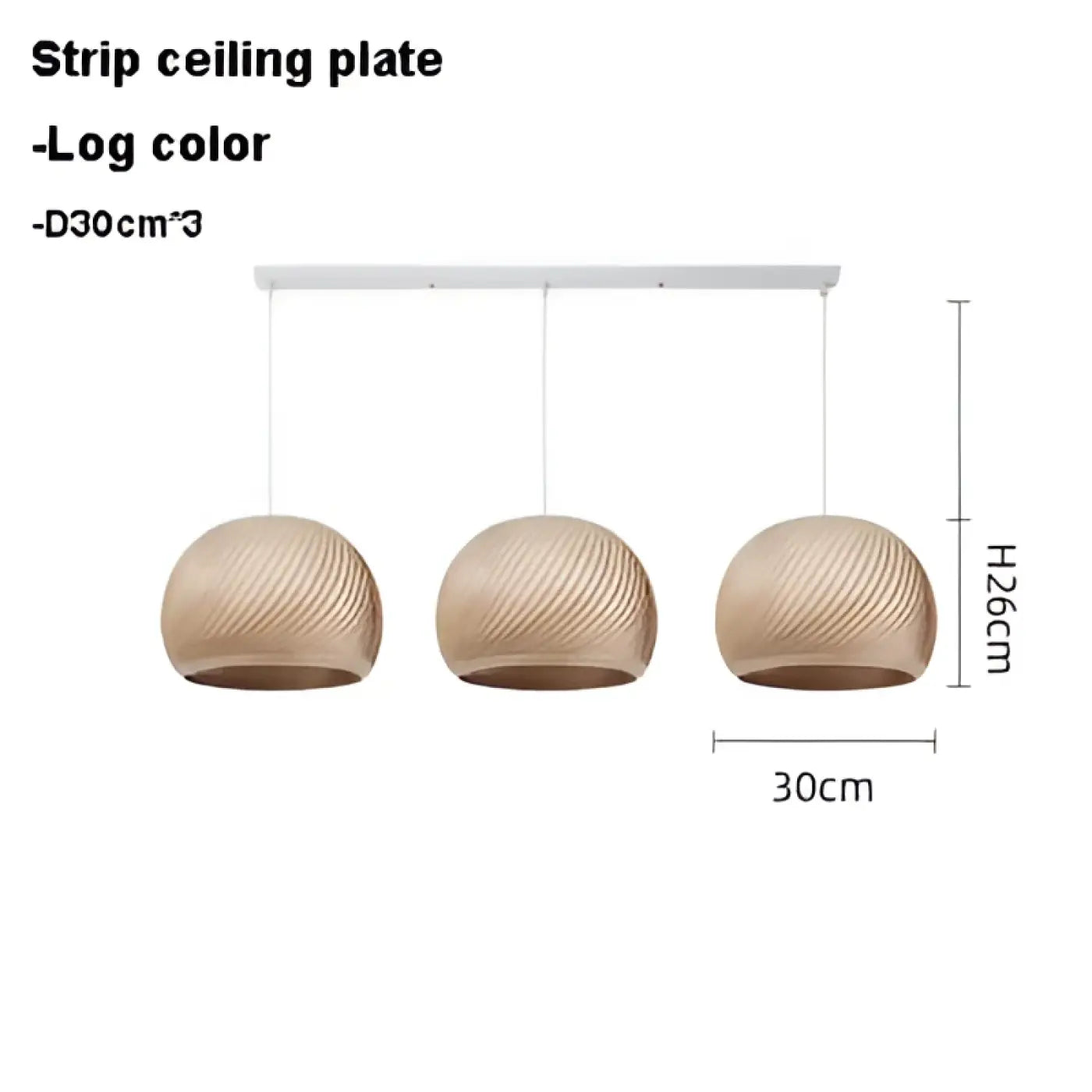 Suspension Luminaire en Bois - Cosita