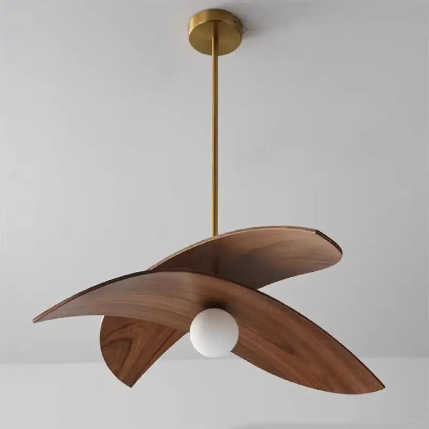 Luminaire Plafonnier Elegant en Bois - Xing