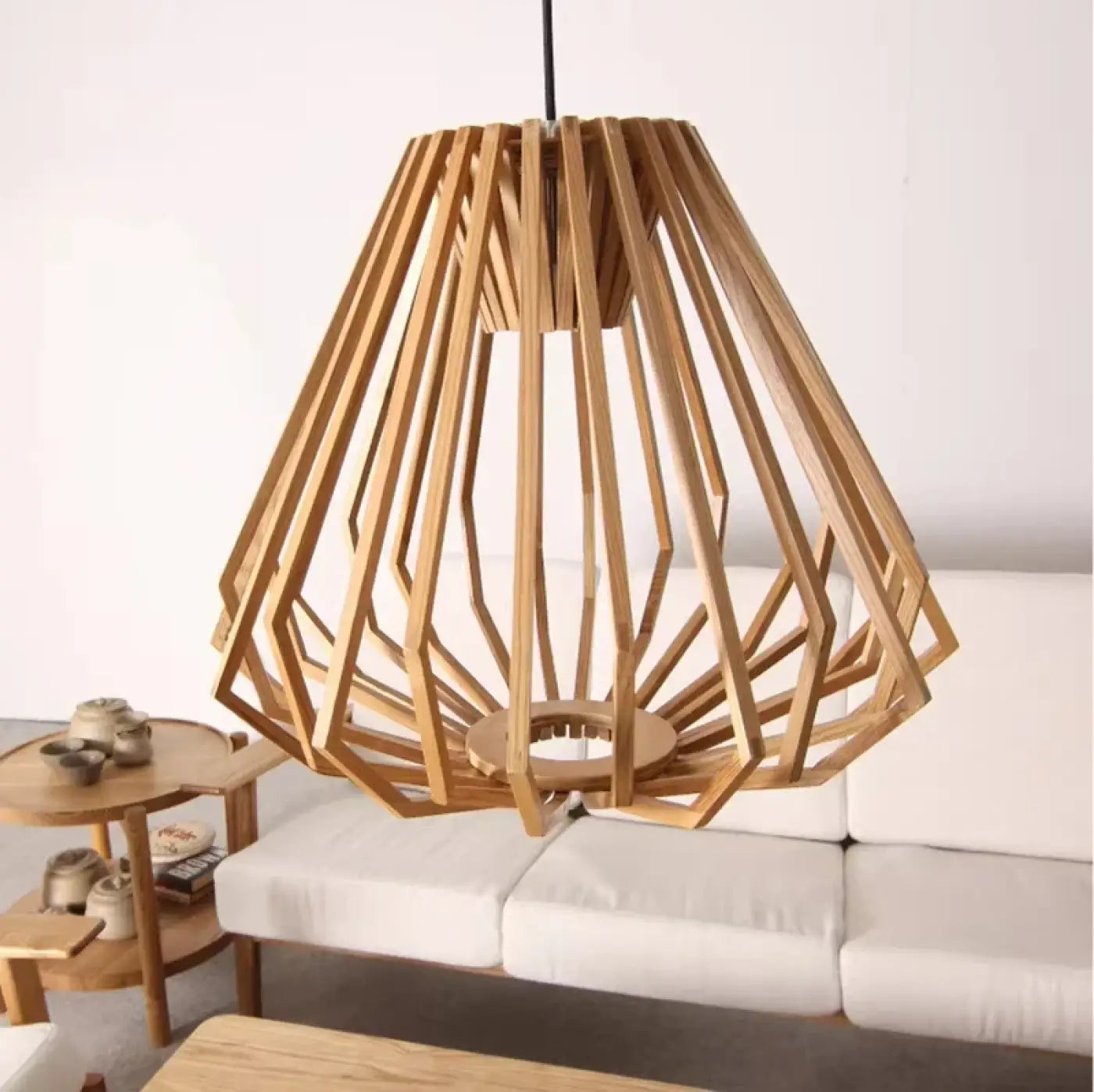 Suspension Luminaire en Bois - Geo
