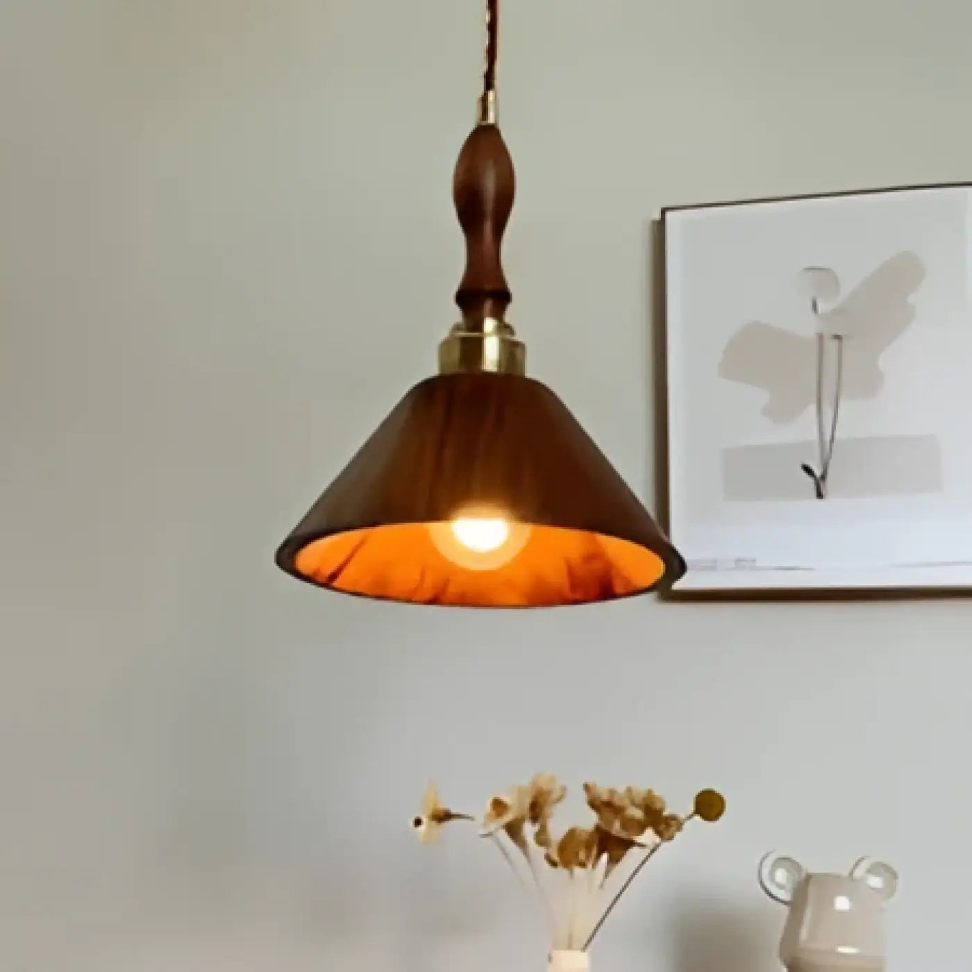 Suspension Luminaire en Bois - Juliana