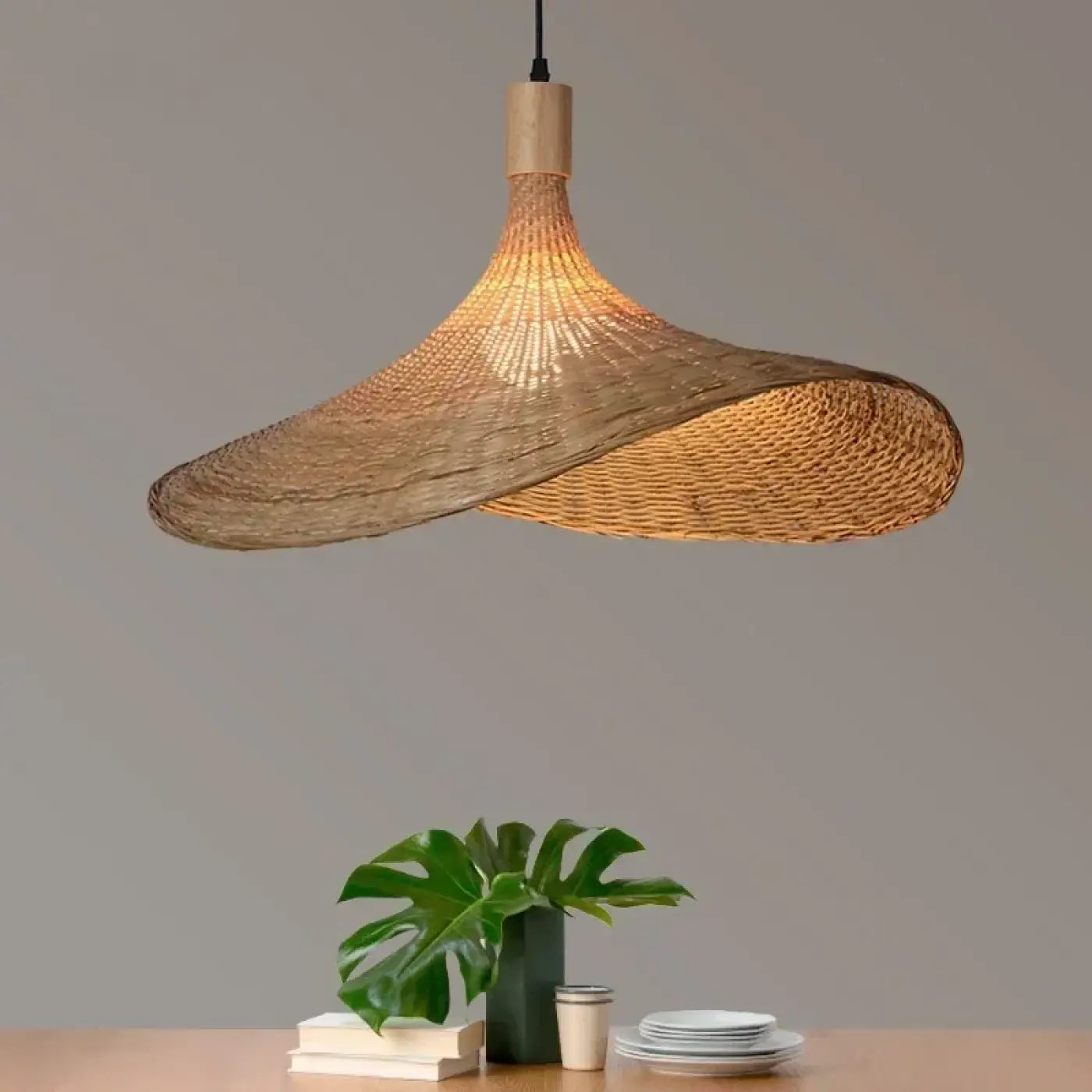 Suspension Luminaire en Bois - Ropi