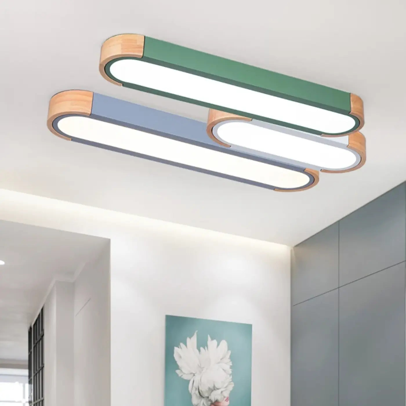 Luminaire Plafonnier Design en Bois - Desolite
