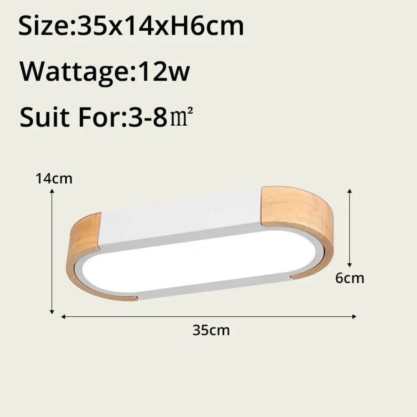 Luminaire Plafonnier Design en Bois - Desolite