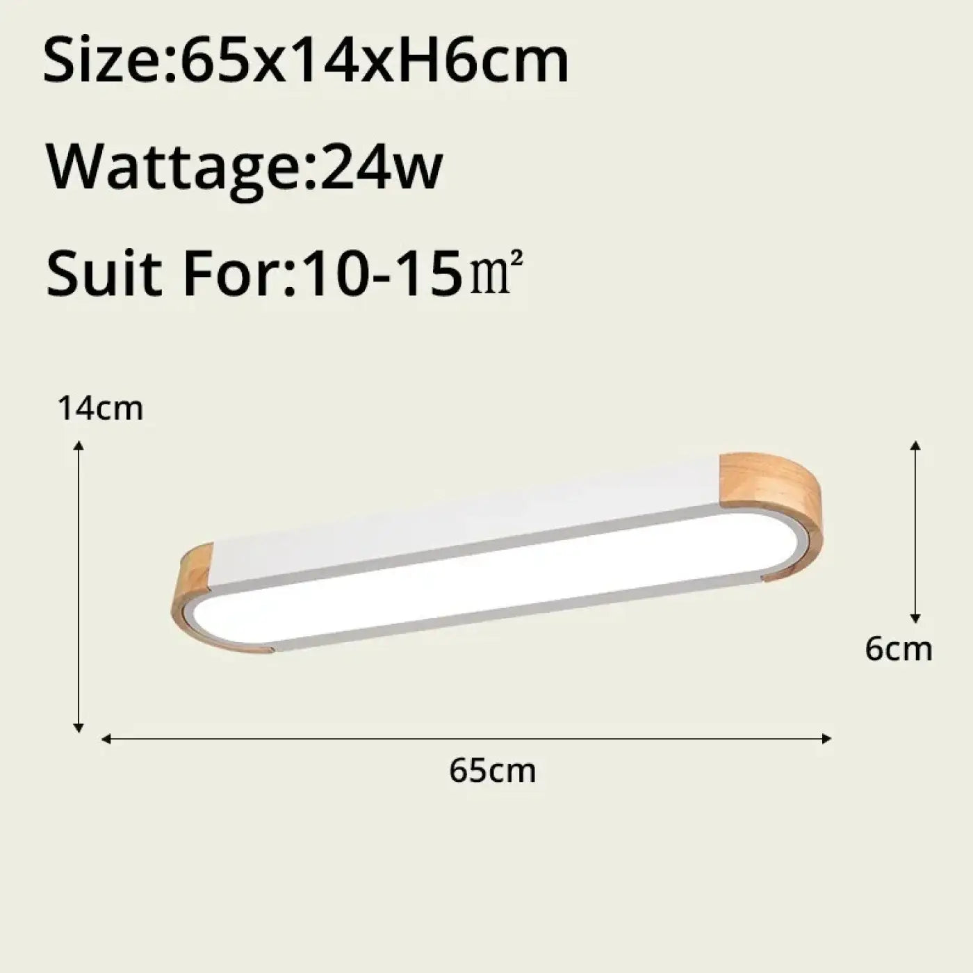 Luminaire Plafonnier Design en Bois - Desolite