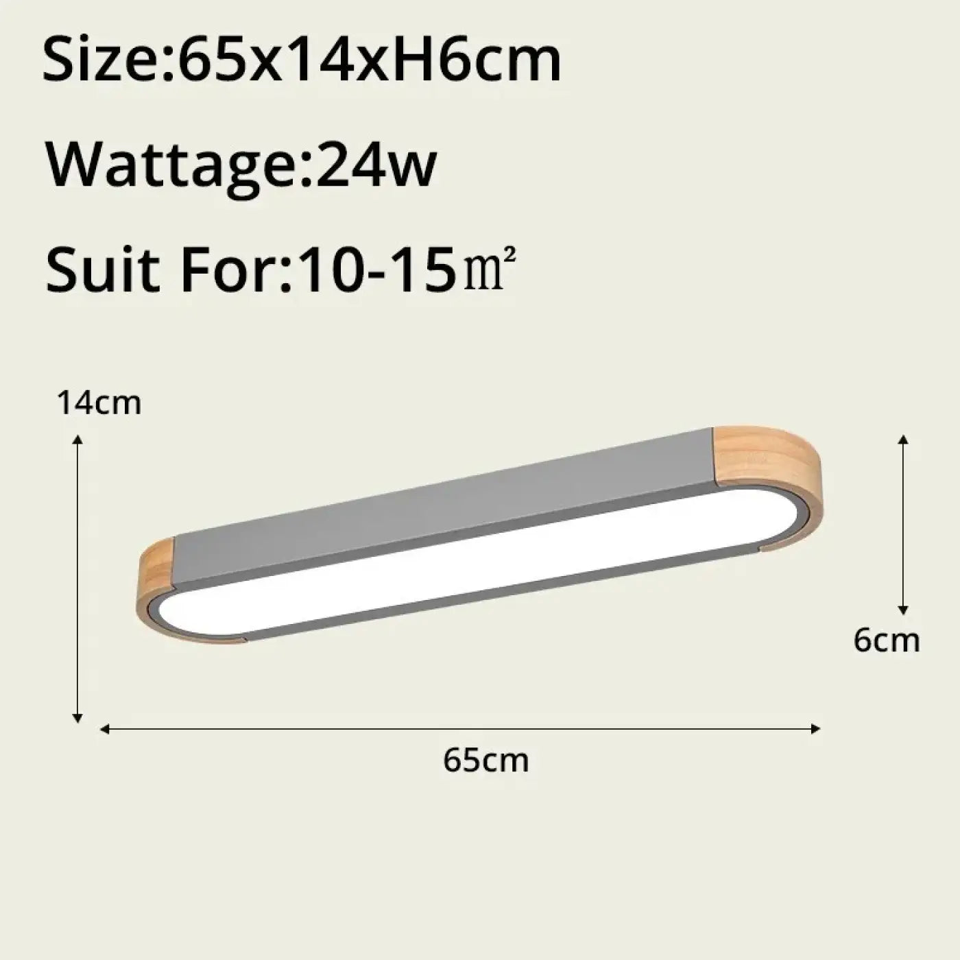 Luminaire Plafonnier Design en Bois - Desolite