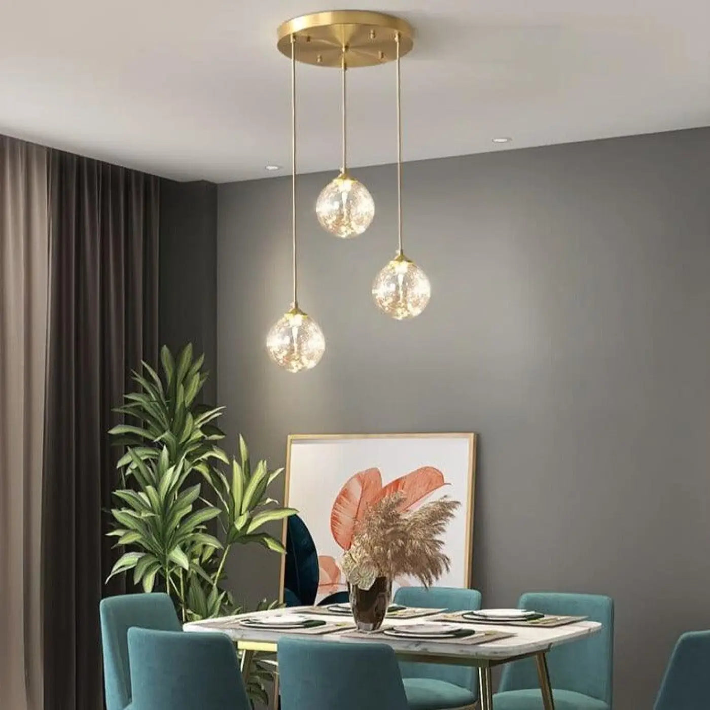 Suspension Luminaire en Verre - Light