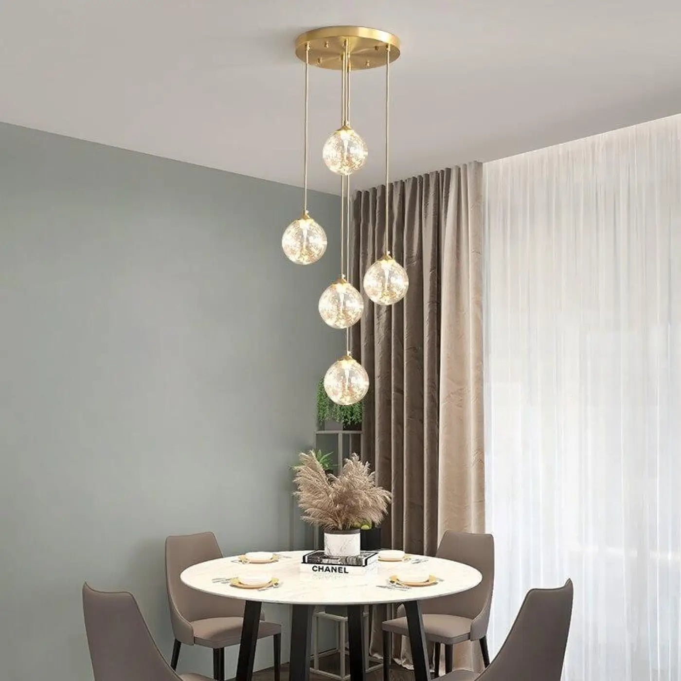 Suspension Luminaire en Verre - Light