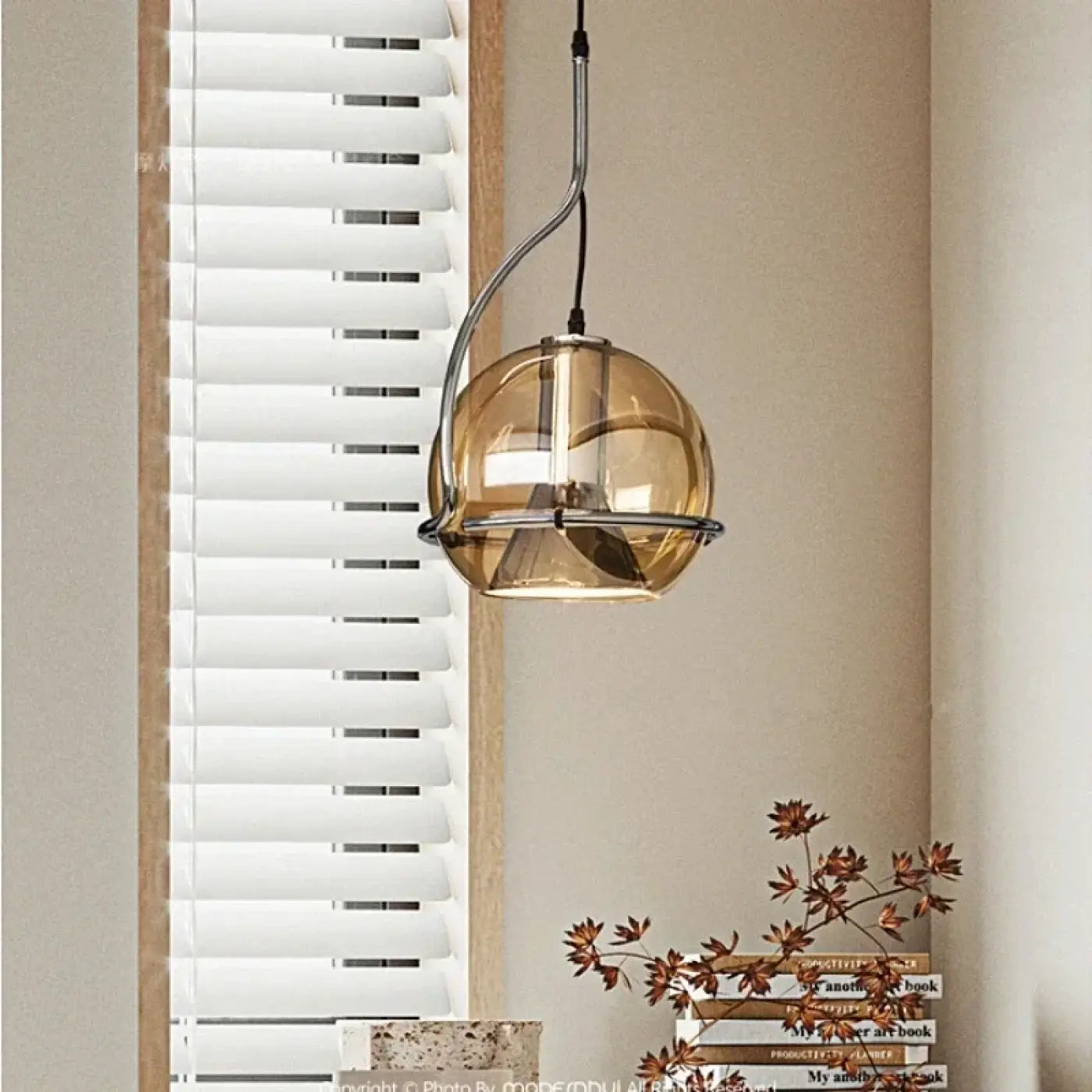 Suspension Luminaire en Verre - Mina